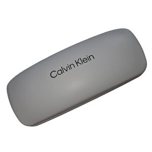 NWOT Calvin Klein B&W Velvet Eyeglass Hard Case